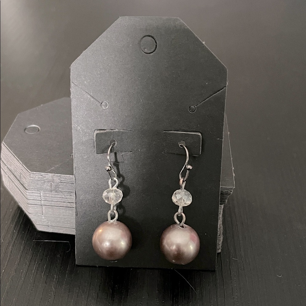 Elegant Pearl Drop Earrings